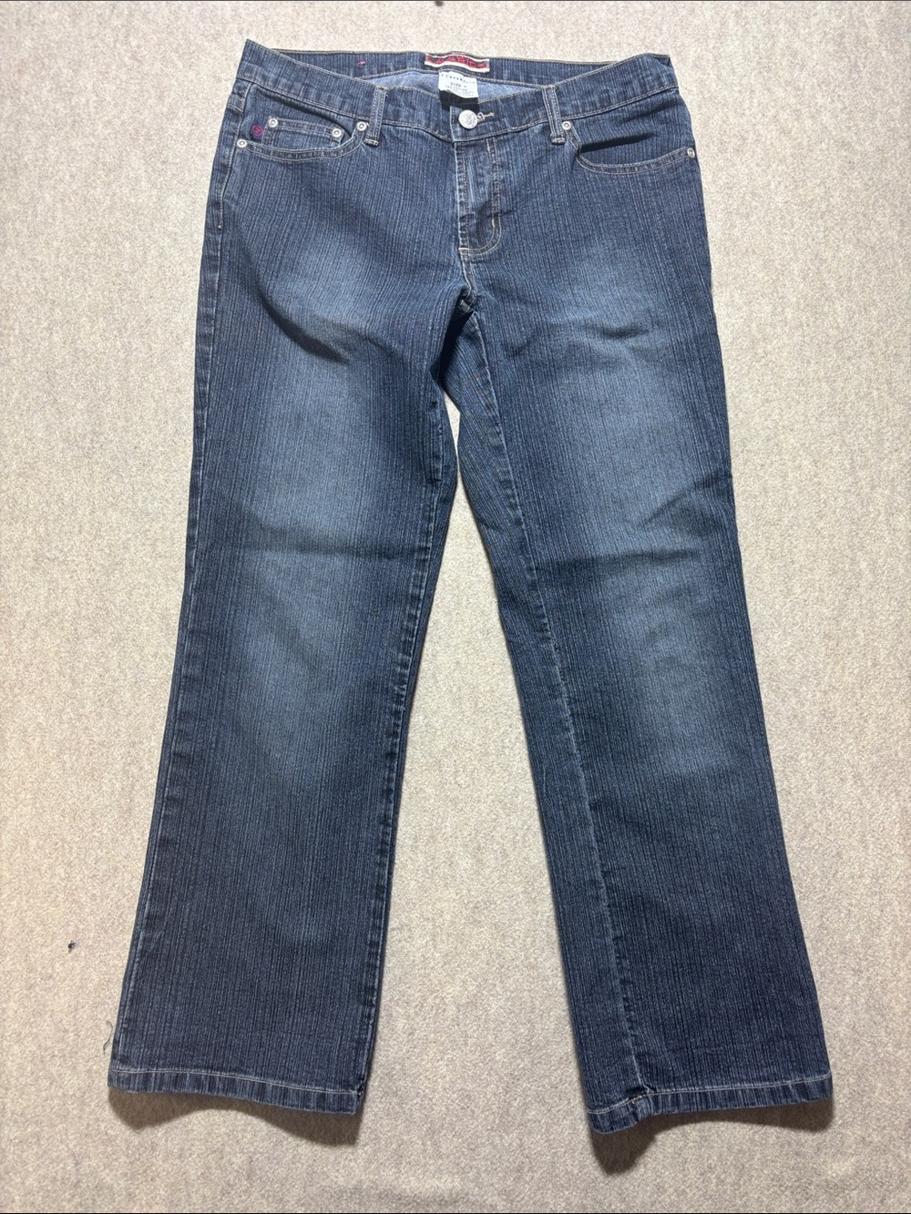 VTG Cavaricci Junior's ankle Jeans Low Rise Medium Wash Denim Size 9 (19)